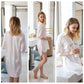 Great Women's Sleepwear Robe - Sexy Large Size Night Robe - Loose Bathrobe Wedding Bride Bridesmaid Robe Pajamas (D90)(ZP4)