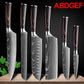 Japanese Kitchen Chef Knives Set 8 inch 7CR17 440C High Carbon Stainless Steel Damascus (AK5)(1U61)