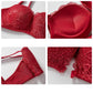 Sexy Women's Lace Bra Set - Lingerie Women Underwear Set - Front Closed Push Up Bra And Panty Set (TSB4)