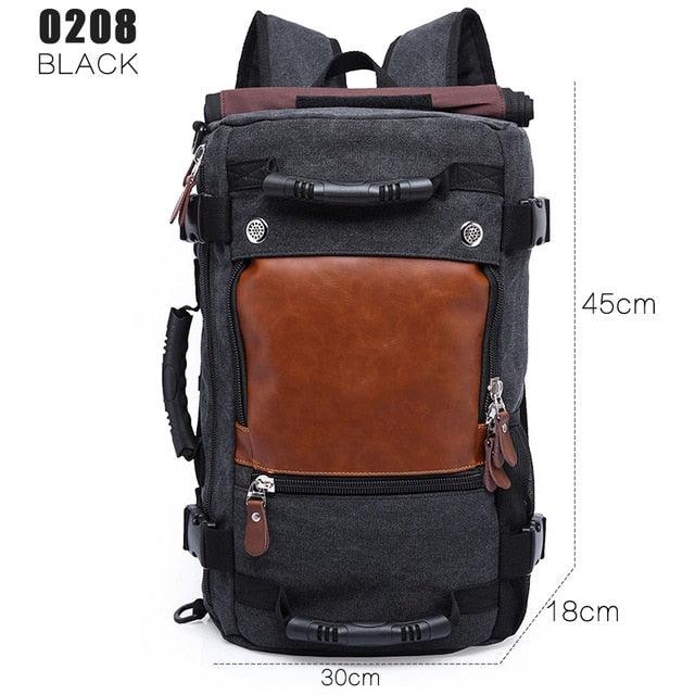 50L Waterproof Travel Backpack -Multifunction 17.3 Laptop Backpacks - outdoor Luggage (1U78)(LT3)