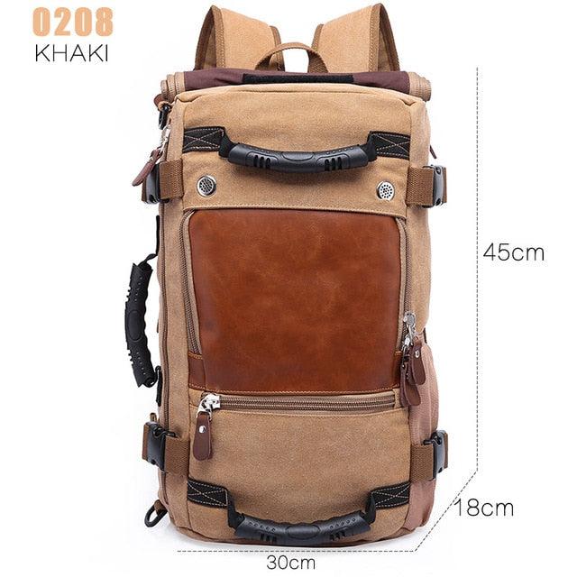 50L Waterproof Travel Backpack -Multifunction 17.3 Laptop Backpacks - outdoor Luggage (1U78)(LT3)