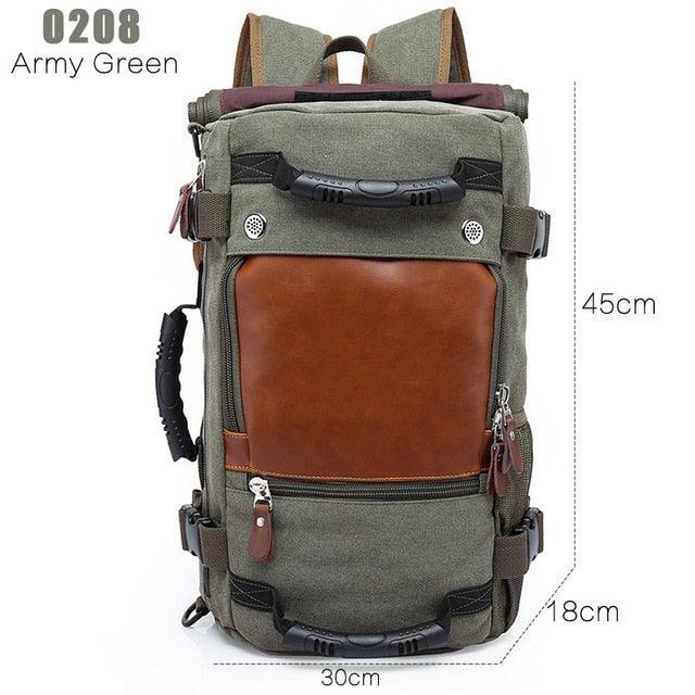 50L Waterproof Travel Backpack -Multifunction 17.3 Laptop Backpacks - outdoor Luggage (1U78)(LT3)