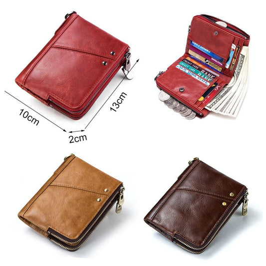 great Genuine Leather Women Wallet - Small Wallet Money Mini Card Holder Bag (WH5)(WH1)(F43)
