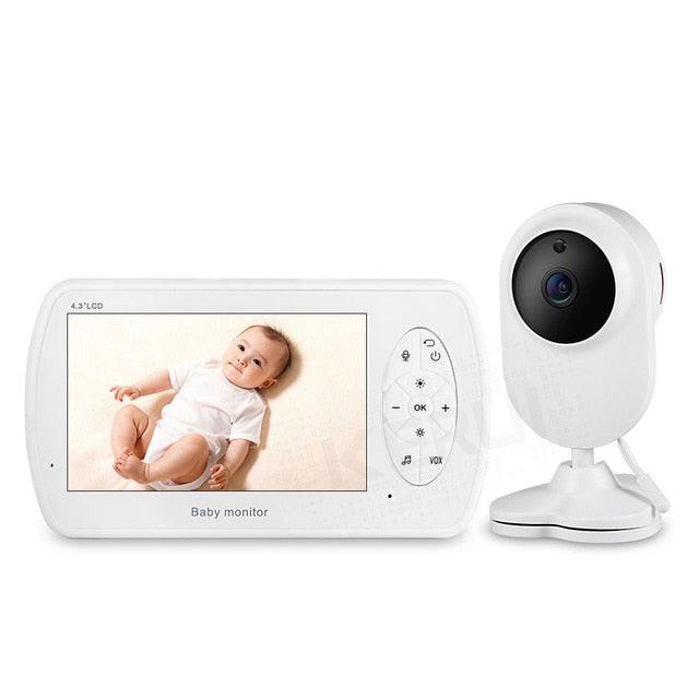 KERUI 4.3 inch Screen 2MP 1080P Wireless Video Nanny Baby Monitor With Camera Security Babyfoon Temperature Monitor Night Vision (MC8)(F54)