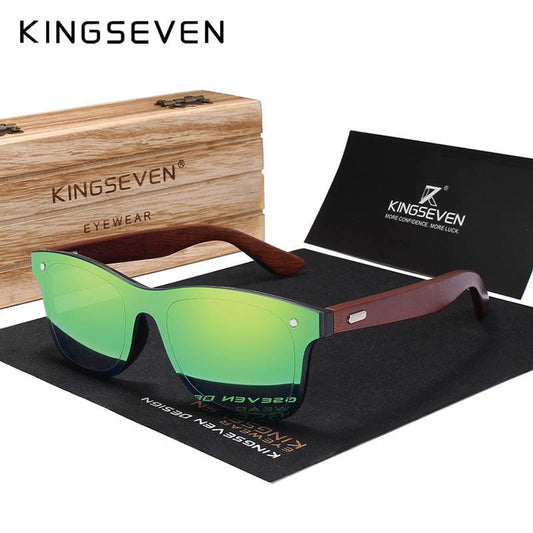Design Luxury Sunglasses - Original Wood Handmade Sun Glasses (MA6)(F102)