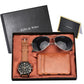 Men Watch Sets - Magic Card Pack Fashion Sunglasses Birthday Thanksgiving Gift (1MA1)(F84)
