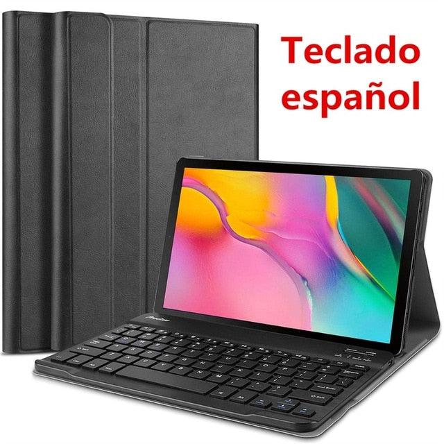 Great Keyboard case For Samsung Galaxy Tab A 2019 SM-T510 SM-T515 T510 T515 - Detachable Tablet Cover (TLC4)(TLC3)(F47)