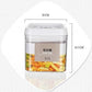 Kitchen Food Storage Container Box Plastic Candy Box Fruit Basket Grain Transparent Sealed (D61)(AK8)