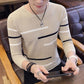 Cool Sweaters And Pullovers - Men Long Sleeve Knitted Sweater - High Quality Winter Pullovers (TM6)(CC3)