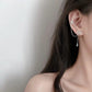 Fashion Flower Zircon Chain Earrings - Rhinestone Women'S Personality Drop Earring (2JW2)(2JW1)