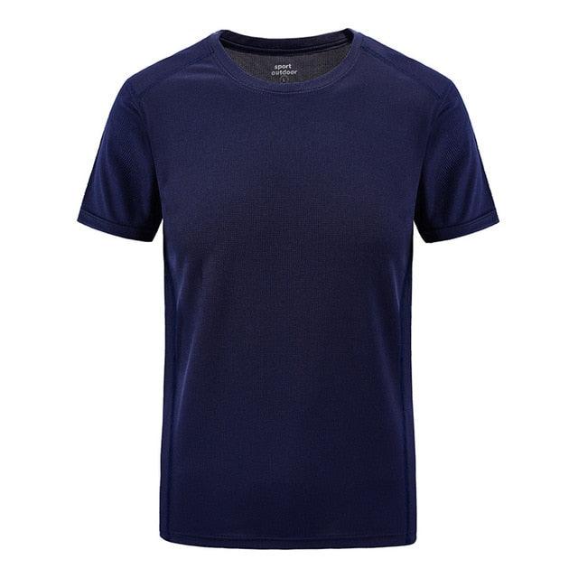New Men's Summer Casual Outdoor T-shirt - Short Sleeve Plus Size Sport T-shirt (3U8)(3U101)