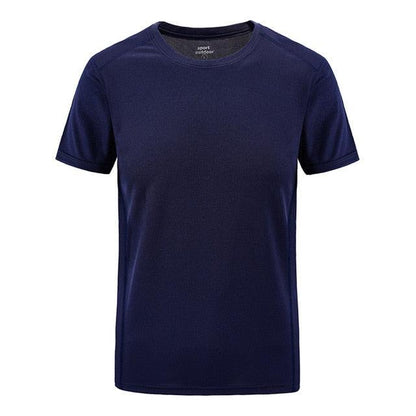 New Men's Summer Casual Outdoor T-shirt - Short Sleeve Plus Size Sport T-shirt (3U8)(3U101)