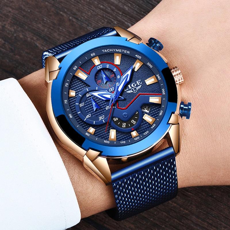 Men's Watches - Top Brand Luxury Waterproof Calendar Quartz Watch (2MA1)