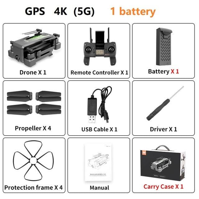 LSRC New Gps Drone Camera 5G and Wifi FPV HD 4K Camera Professional Brushless Foldable Quadcopter RC Drone Toy Gift (MC2)(1U54)(1U46)(F54)(F46)