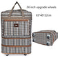 Large Capacity 158 Air Checked Bag - Universal Wheel Travel Bag - Oxford Cloth Folding Airplane Luggage (D78)(LT2)