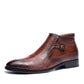 Leather Men Boots - Comfortable Fashion Ankle Boots (D13)(MSB1)(MSF6)(MSB5)