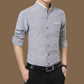 Great Casual Social Formal Shirt - Men Long Sleeve Slim Office Shirt (TM1)(T2G)