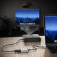 USB C to VGA Adapter, Type C to VGA Cable Converter for MacBook Pro 13/15/16 (Thunderbolt 3 Port), 2018 2019 MacBook Air (CA2)(1U52)