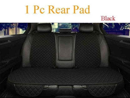 Trending Linen Car Seat Cover - Protector Linen Front And Back Seat - Cushion Pad Accessories - Suitable For All Model (7WH1)