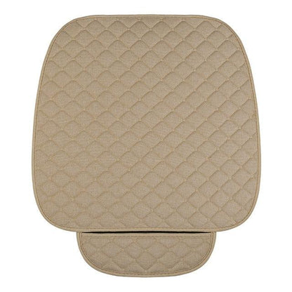 Trending Linen Car Seat Cover - Protector Linen Front And Back Seat - Cushion Pad Accessories - Suitable For All Model (7WH1)