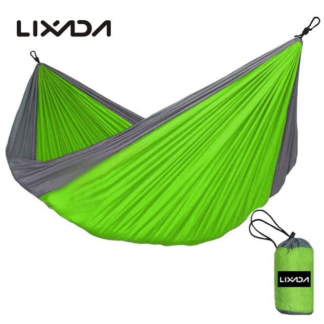 Great 320cm*200cm Hammock Camping Bed - Portable Durable Compact Nylon Fabric Traveling Camping (1U105)