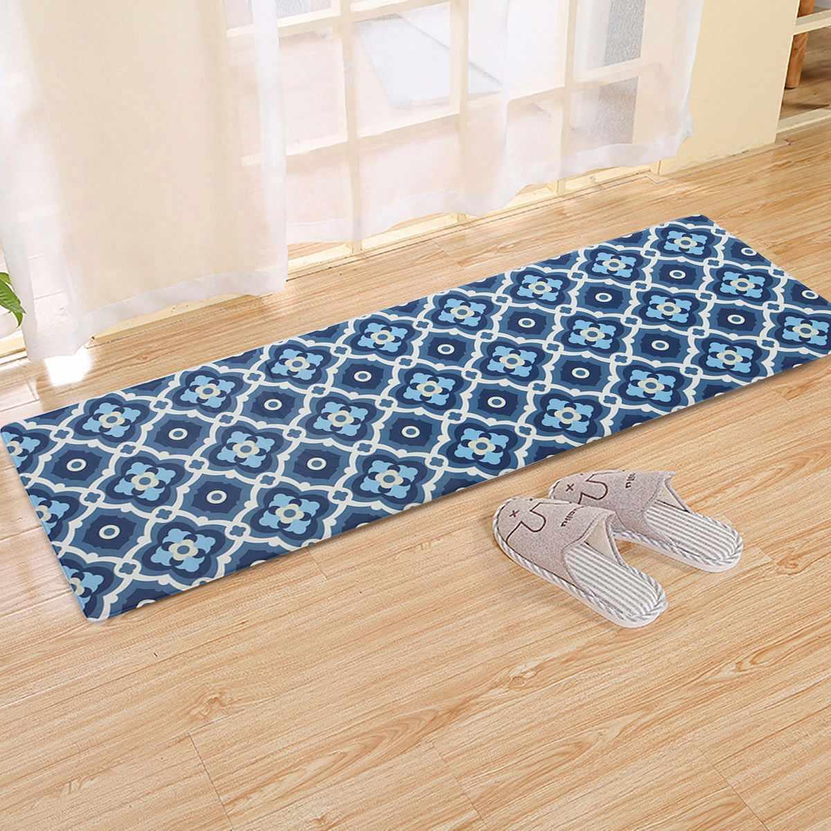 Long Floor Mat Carpet Non-slip Door Mat Comfort Floor Perfect Rugs for Kitchen Bathroom and Standing Desks (RU1)(1U68)