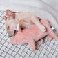 Lovely Cat Dog Toys Puppy Pet Chew Toy - Pig Plush Cartoon Bite Squeak Toy (D73)(8W2)(7W2)(9W2)