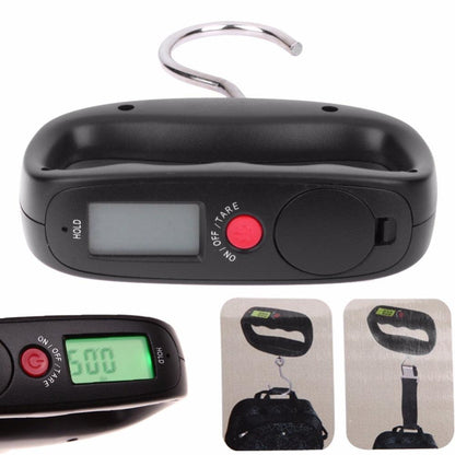 Luggage Scales Electronic Digital Scale Portable Suitcase - Travel Bag Hanging Scales Balance Weight LCD Display (2U104)