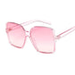 New Sunglasses - Women Oversize Fashion Gradient Sun Glasses (5WH1)