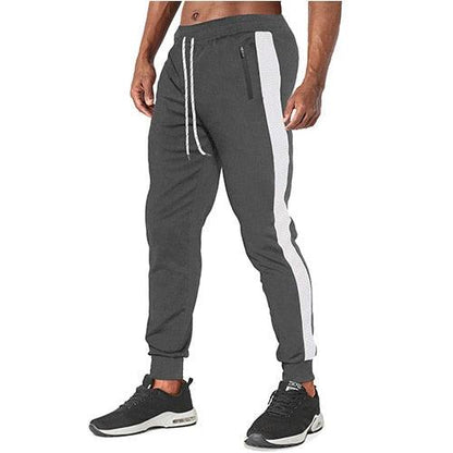 Great Men's Fitness Trousers - Breathable Joggers Workout Track Skinny Sweatpants (1U101)(1U9)