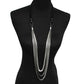 Trending Multi layers Leather Snake Chains Necklaces - Women Thick Chain Pendants Long Necklaces Statement Jewelry (5JW)1