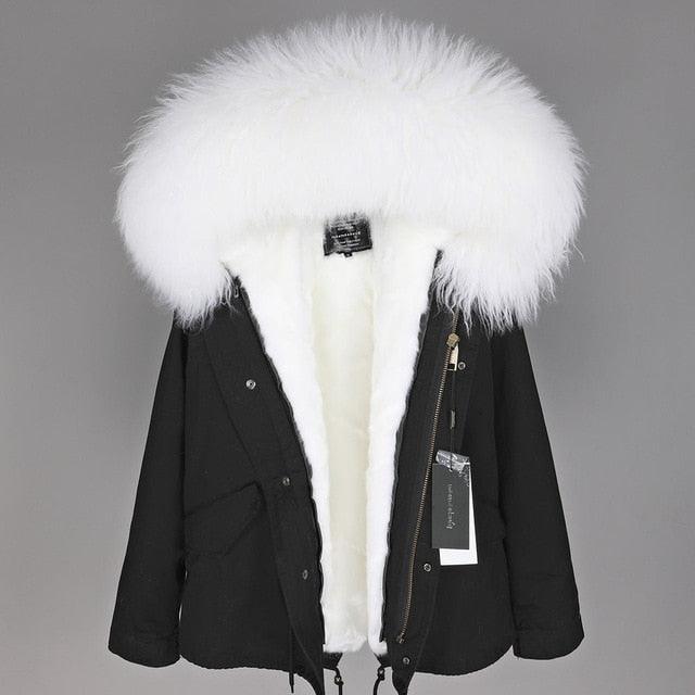 Gorgeous Women Winter Coats - Winter Jacket Natural Real Wool Coat - Woman Jacket (1U23)
