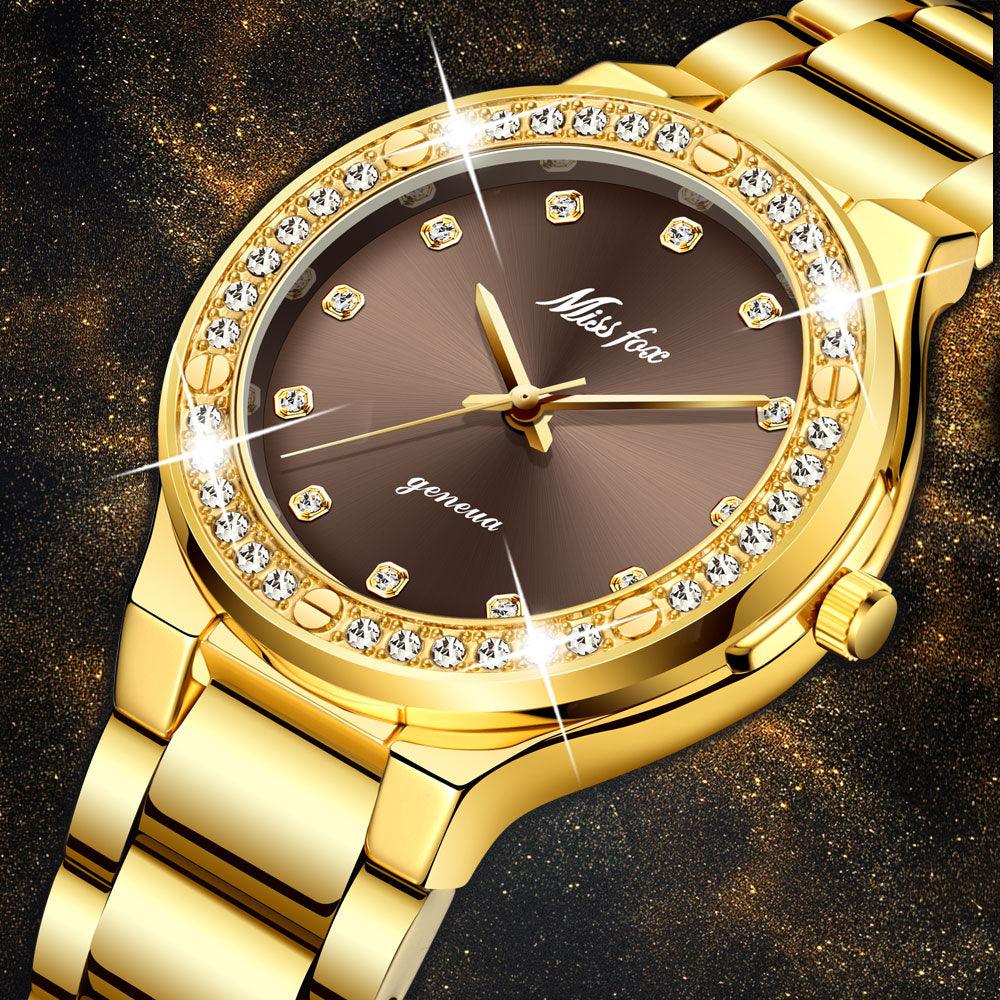 Gorgeous Elegant Women Watch - Luxury Brand Female Wristwatch - 30M Waterproof (9WH3)(9WH1)(F82)