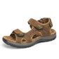 Genuine Leather Men Sandals New Summer Men Shoes Beach Sandals - Fashion Outdoor (MSC6)