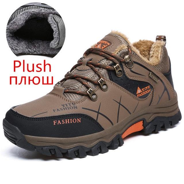 Men's Boots - Winter With Plush Warm Snow Boots - Casual Winter Boots (MSB4)(F16)(F13)