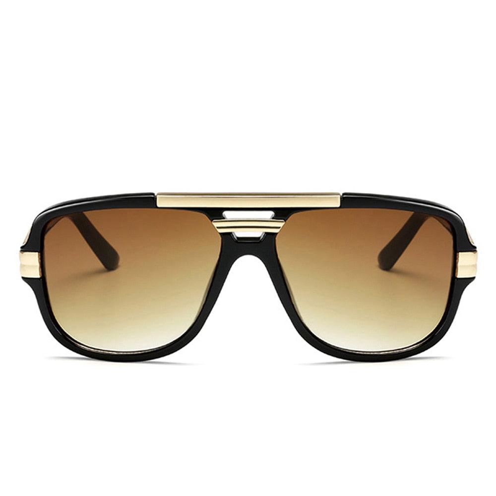 Amazing Design Sunglasses - Vintage Square Luxury Gradient Sunglasses (5WH1)(F44)