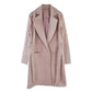 Cute Women's Coats - Pockets Belted Jackets - Solid Color Outerwear (TB8A)(TB8B)(TP3)(F20)(F23)
