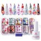 Nail Art Foil Glue Gel for Foil Stickers Nail Transfer Tips Manicure Art DIY 15ML 1 Bottles Nail (D85)(N1)(N2)(1U85)