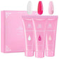 Pink Poly Nail Gel Kit, Nail Extension Gel Builder Gel Kit Nail Enhancement Gel with Slip Solution & LED UV Nail Lamp (N3)(N2)(1U85)