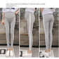 Beautiful Maternity Legging Stripe - Casual Elastic Waist Belly Sports Legging -Pregnant Cotton Pants (2Z7)