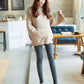 Nice Maternity Leggings - Cotton Adjustable Waist Pregnant Women Clothes (F6)(2Z7)(7Z2)