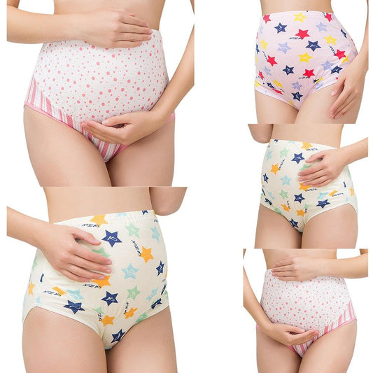 Comfortable Maternity Women Panties Underwear - Pregnant Female Underwear - Panties Intimate Briefs (1U6)