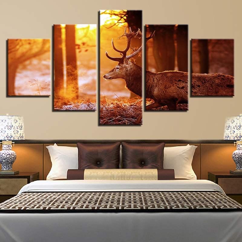 Meigar Canvas Paintings Living Room Wall Art Framework HD Prints (D63)(1BM)(1U63)(AD1)(1U62)