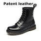 Men's Spring Ankle Boots - Winter Genuine Leather Shoes (D13)(MSB2)