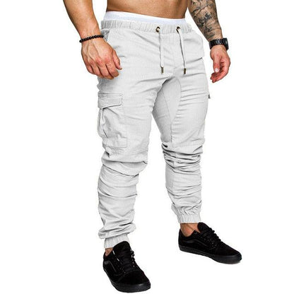 Men Casual Joggers Pants - Solid Thin Sweatpants - New Men's Sportswear Hip Hop Pants (D9)(TG4)(CC2)