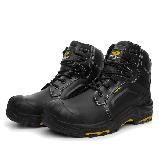 Great Safety Working Boots - Warm Super High Quality Leather Waterproof Footwear (1U13)(1U16)