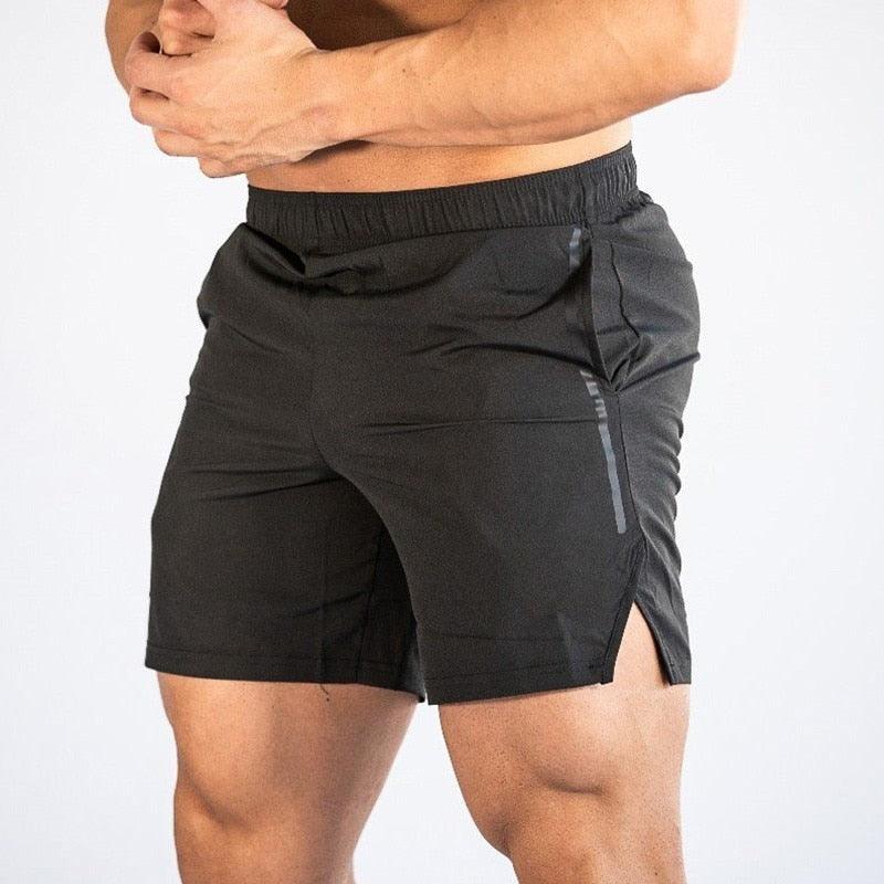 Men Swimsuit Side Pockets Swimwear - Elastic Breathable Beachwear Solid Swim Briefs (TG5)(F9)