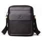 Men Tote Bags - PU Leather Handbag - Fashion Men Casual Messenger Bag (D17)(3MA1)