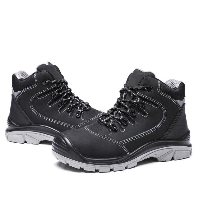 Great Men Work Safety Shoes - Water Resistant Non-Slip Industrial Boots (1U13)(1U16)