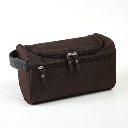 Men Cosmetics Bag - Waterproof Oxford Toiletry Bag - Travel Organizer Bath Wash Bag (LT5)(F79)